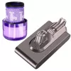 Extralink vara-akku Dyson V12 25,2V 2500mAh + suodatin