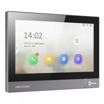 Hikvision DS-KH8381-TE1 IP video-ovisummeri sisämonitori 7 tuuman kosketusnäyttö