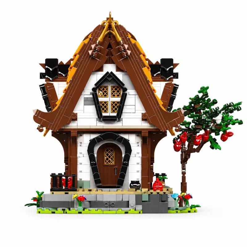 Mould King Medieval World Log Cabin 16054 rakennuspalikkasarja (2192 osaa)