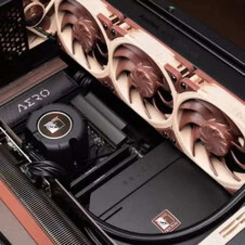 Noctua NL-LC1-36 AIO -nestekühler 360mm, musta/ruskea