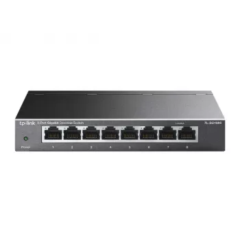 TP-Link TL-SG108S 8-porttinen Gigabit-työpöytäkytkin metallikotelo V4.4