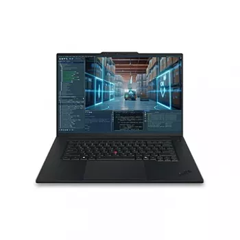 Lenovo ThinkPad P1 Gen 9 21UE0006GE -mobiilityöasema, 16 inch WUXGA IPS, Intel Core Ultra 7 356H, 64GB LPDDR5x, 1TB SSD, NVIDIA RTX PRO 2000 Blackwell 8GB, Windows 11 Pro, saksalainen näppäimistö