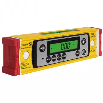 STABILA TECH 196 DL digitaalinen vesivaaka, 23 cm