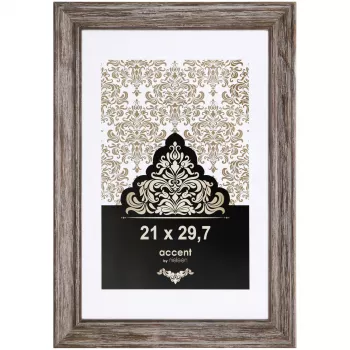 NIELSEN DESIGN Accent Vintage valokuvakehys DIN A4 21x29,7 cm puu ruskea 3221102