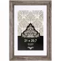 NIELSEN DESIGN Accent Vintage valokuvakehys DIN A4 21x29,7 cm puu ruskea 3221102