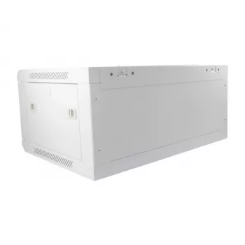 ALLNET ALL-SMC6406GRAU 19 tuuman 6U seinäasennettava verkkokaappi vaaleanharmaa SMC-sarja