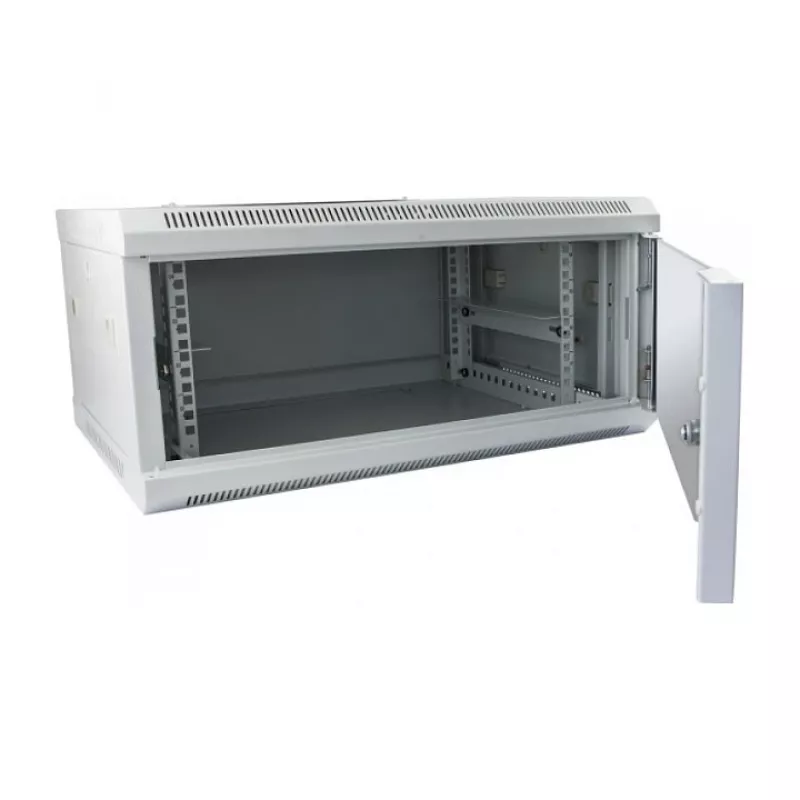 ALLNET ALL-SMC6406GRAU 19 tuuman 6U seinäasennettava verkkokaappi vaaleanharmaa SMC-sarja