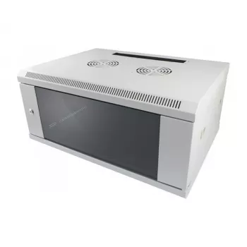 ALLNET ALL-SMC6406GRAU 19 tuuman 6U seinäasennettava verkkokaappi vaaleanharmaa SMC-sarja
