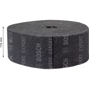 Bosch Expert N880 Ultra-Fine S hiomanauharulla, 115mm x 10m, harmaa, käsihiomiseen
