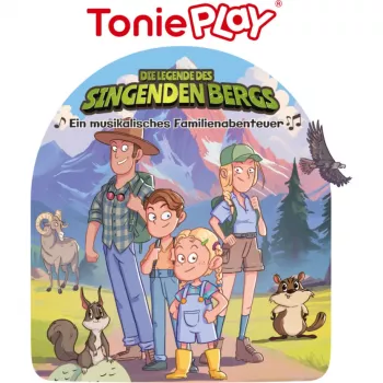 TONIES Tonieplay peli Die Legende des singenden Bergs: musikaalinen perheseikkailu