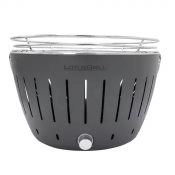 LotusGrill G340 pöytägrilli puuhiili 32 cm antrasiitti USB:llä