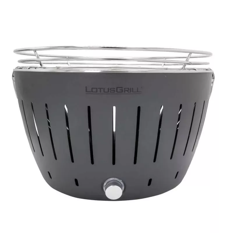 LotusGrill G340 pöytägrilli puuhiili 32 cm antrasiitti USB:llä
