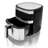HEINRICH'S HFR 8205 kiertoilmakypsennin 8,0 L 1800 W musta ja hopea