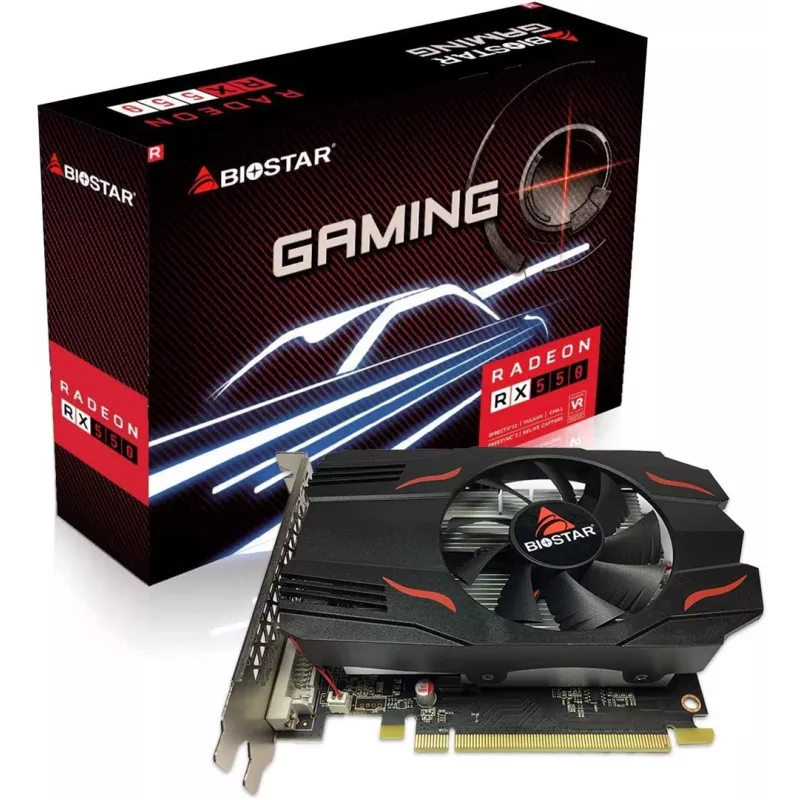 Biostar VA5515RF41 AMD Radeon RX 550 näytönohjain 4 GB GDDR5