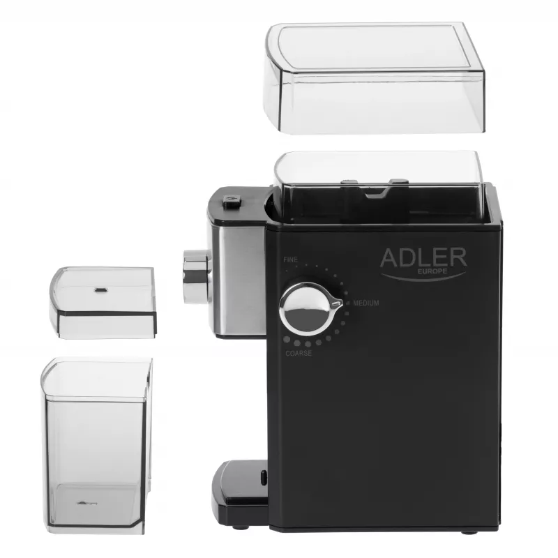 Adler AD 4448 kahvimylly 300 W musta