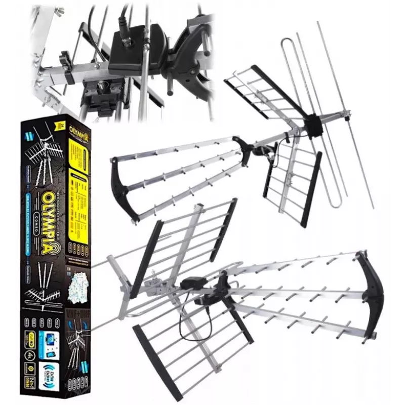 OPTICUM DVB-T 1000+ LTE antenni OLYMPIA COMBO Red Eagle (BX-1000)
