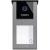 VIDOS IPX S101-1 ulkopaneeli RFID-lukijalla, 2MP-kamera, PoE, musta