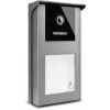 VIDOS IPX S101-1 ulkopaneeli RFID-lukijalla, 2MP-kamera, PoE, musta