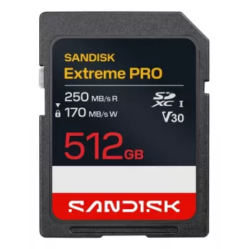 SanDisk Extreme Pro 512 GB SDXC UHS-I muistikortti
