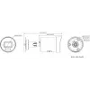 Hikvision DS-2CD2083G2-LI2U(2.8mm)(BLACK) 8MP AcuSense kiinteä bullet-IP-kamera Smart Hybrid Light -valaistuksella