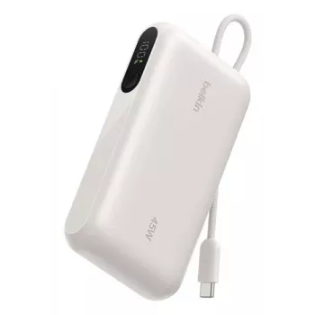 Belkin BOOSTCHARGE varavirtalähde näytöllä hiekka 10000mAh USB-C-kaapelilla