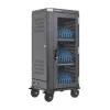 Manhattan 181471 30-paikkainen USB-C-latauskärry, 30 W per portti, musta