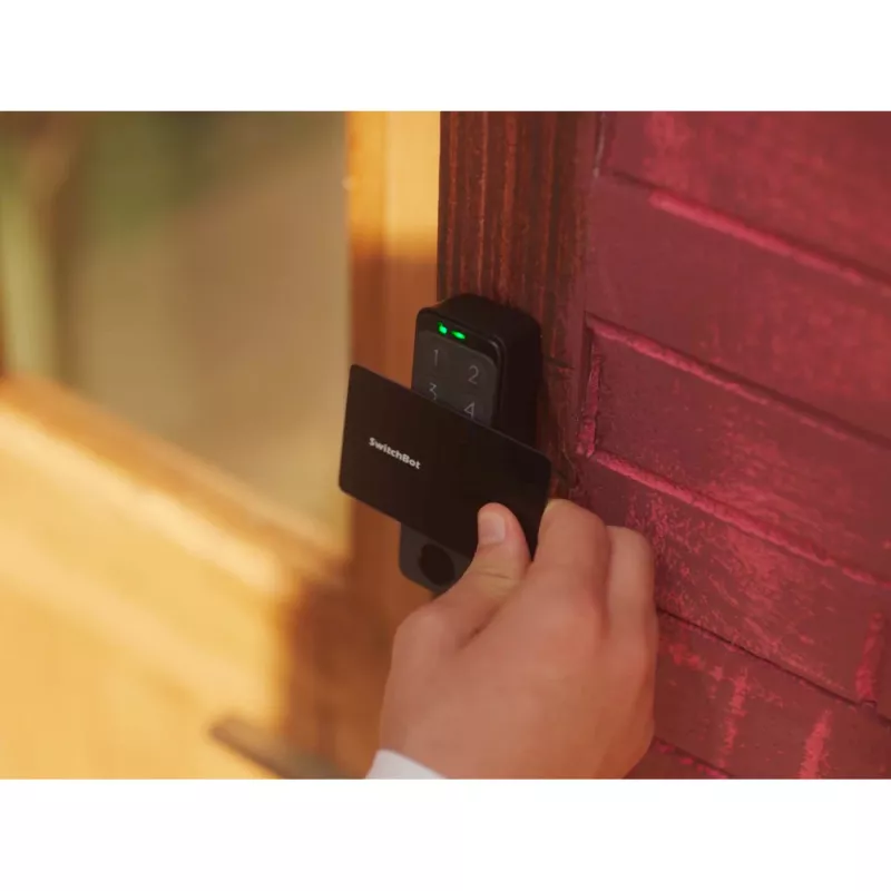 SwitchBot Keycard Keypad Touch -laitteeseen 3 kpl:n pakkaus musta