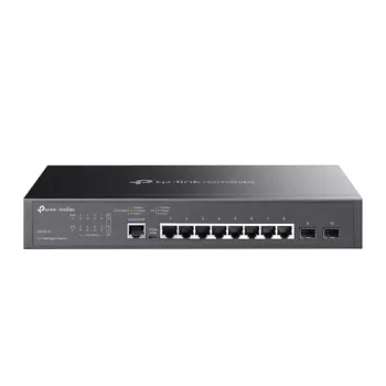 TP-Link LiteWave SG3210 L2 hallittava kytkin, jossa 8 gigabit-porttia ja 2 SFP-paikkaa