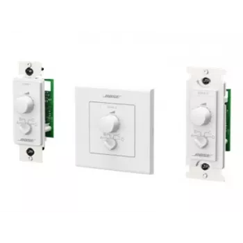Bose ControlCenter CC-3 seinään asennettava vyöhykesäädin lähteen valintaan ja äänenvoimakkuuden säätöön