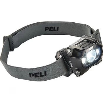 PELI 2760C Gen3 -otsalamppu musta 287 lumenia LED