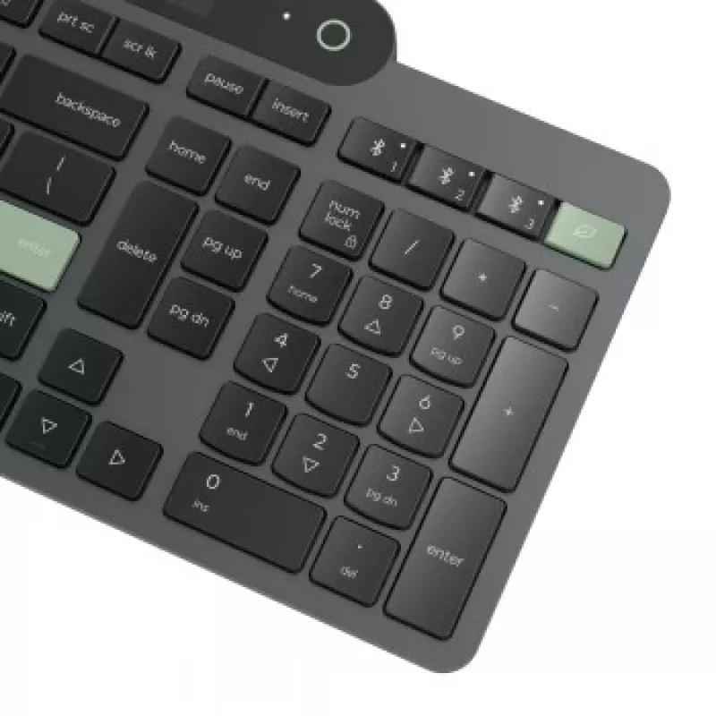 Lenovo itselataava Bluetooth-näppäimistö pohjoismainen (suomi/ruotsi) Storm Grey
