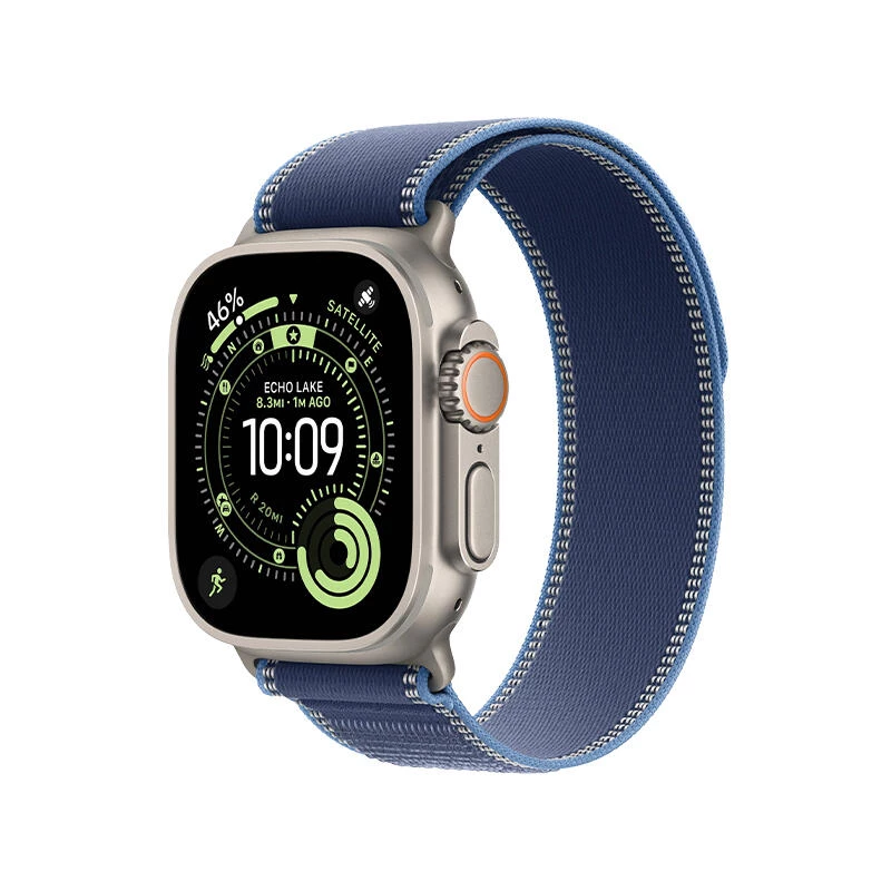 Apple Watch Series 9 GPS + Cellular 45mm Midnight Aluminum -kotelo Midnight Sport -rannekkeella