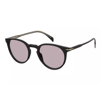 David Beckham DB1139S807KE unisex-aurinkolasit, musta kehys, harmaat linssit, 51 mm