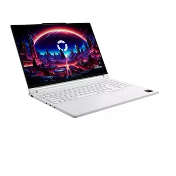 Lenovo Legion 7 16AGP11 Ryzen AI 7 450 16 tuuman WQXGA OLED 240Hz 500nits LBL kiiltävä 32GB LPDDR5X-8533 SSD 1TB GeForce RTX 5060 8GB kamera 5.0MP + IR 84Wh W11 Pro Glacier White