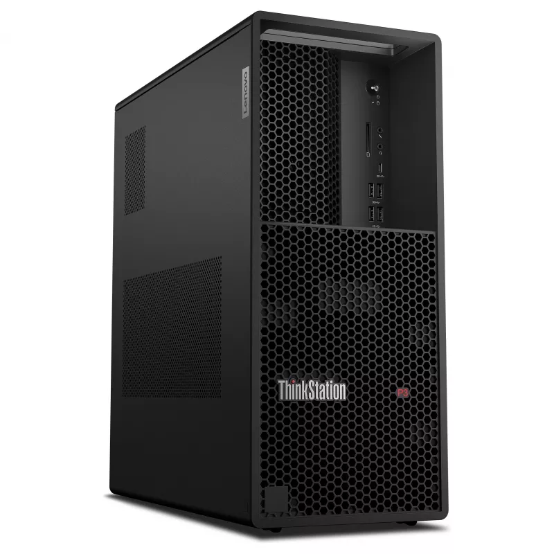 Lenovo ThinkStation P3 Tower Gen 2 30HT00CAGE pöytätietokone, Intel Core Ultra 5 245K, 32GB DDR5, 512GB SSD, Windows 11 Pro