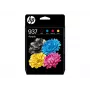 HP 937 CMYK alkuperäinen mustepatruuna 4 kpl:n pakkaus