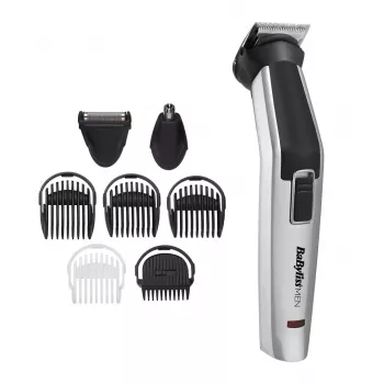 BaByliss 8-in-1 Titanium Silver, Black nikkelimetallihydridi (NiMH)