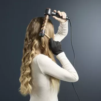 Rowenta CF4620E0 Twist Curl kiharrin - keraaminen, ioninhoito, 27/32/38 mm, LCD-näyttö, 86 W, musta/kupari
