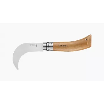 Opinel No. 10 puutarhaveitsi Billhook, kaareva terä