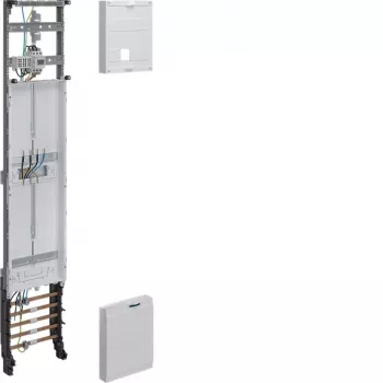 Hager universZ täydellinen mittaritaulu 1350mm 1 mittaripaikka 1 varapaikka NRW/SH/MV/NI