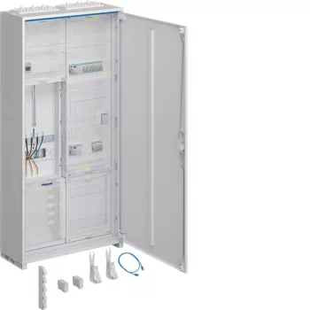 Hager ZB323T15DT yleismittaus- ja jakokaappi IP44 15 riviä 180 TE 3 kenttää valkoinen