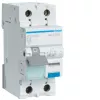 HAGER RCBO 1P+N 6kA B 16A/30mA tyyppi A ADA916D