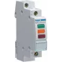 HAGER SVN129 merkkivalo, 230V AC, 3 x LED punainen+vihreä+oranssi, DIN-kisko