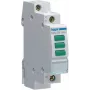 HAGER SVN221 modulaarinen merkkivalo, 230V AC, 3 x vihreä LED, DIN-kisko