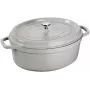 STAUB LA COCOTTE valurautapata soikea 3,2 L, tryffelinharmaa