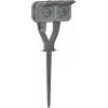 Legrand 069759L Plexo New Garden Power Post 2-kertainen valmiiksi koottu Schuko-pistorasia IP44 liuskekiviharmaa