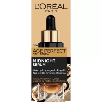 L'Oreal Age Perfect Cell Renew Midnight seerumi ryppyjä vastaan 30ml
