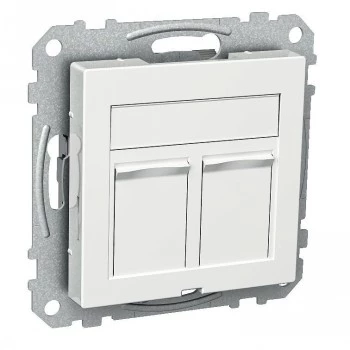 Schneider Electric dataliitäntä Actassi S-One Cat6A STP RJ45 valkoinen