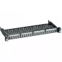 Schneider Electric Actassi 19-C patch-paneeli liukuva Evo 19 1U 24-porttinen S-One STP Cat6