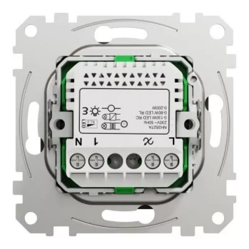 Schneider Electric Multiwire PIR160+ LED-himmennin 200W Zigbee-antenni
